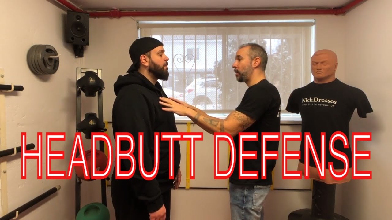 How to DEFEND from a HEADBUTT in a STREET FIGHT