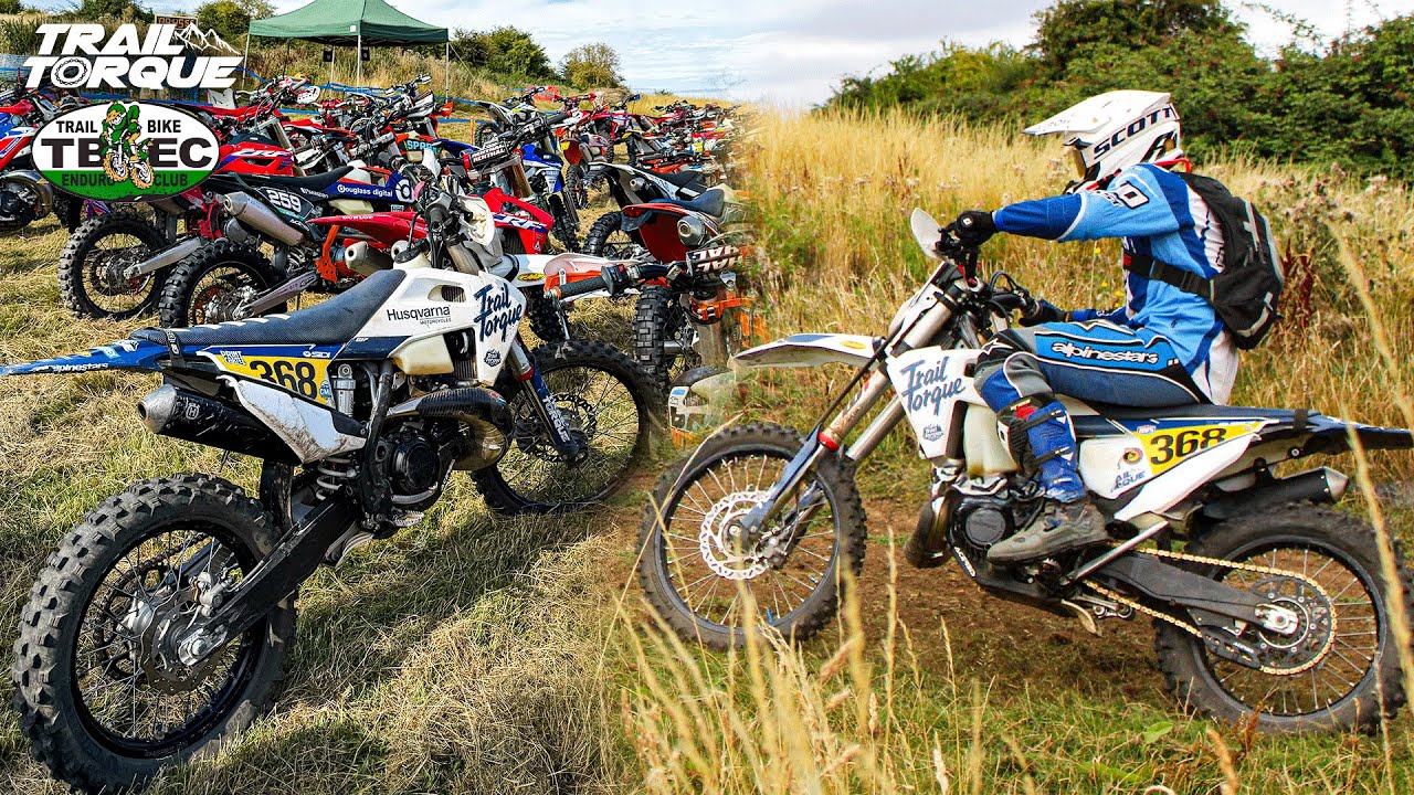 Racing in the Woods - Houghton Conquest | TBEC Round 6 Hare & Hounds Race 2025 | Husqvarna TE300i