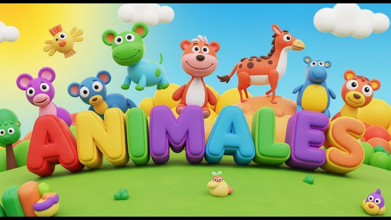 Conozcamos los Animales 🐶🐱🎶 | Aprende sus Nombres