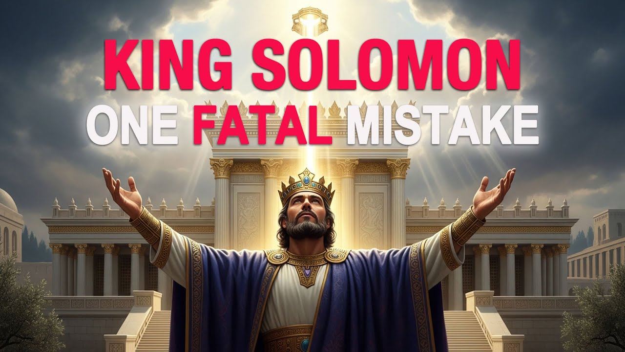 King Solomon Had It ALL: Wisdom, Wealth, Power… Until One Fatal Mistake Destroyed It All