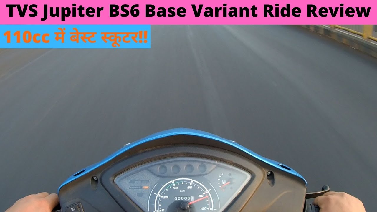 TVS Jupiter Standard BS6 Ride Review | Top Speed | Mind blowing Performance!!