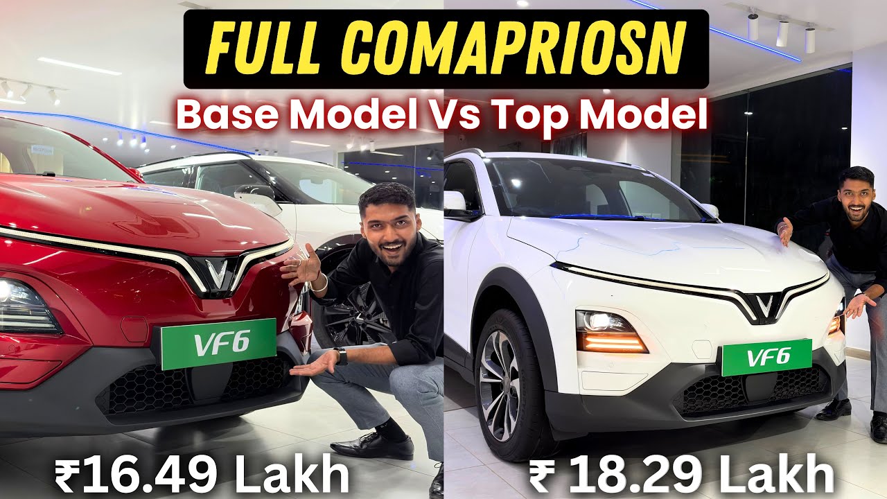 2025 Vinfast Vf6 Base Model Earth Vs Top Model Wind Infinity😍Detailed Comparison 