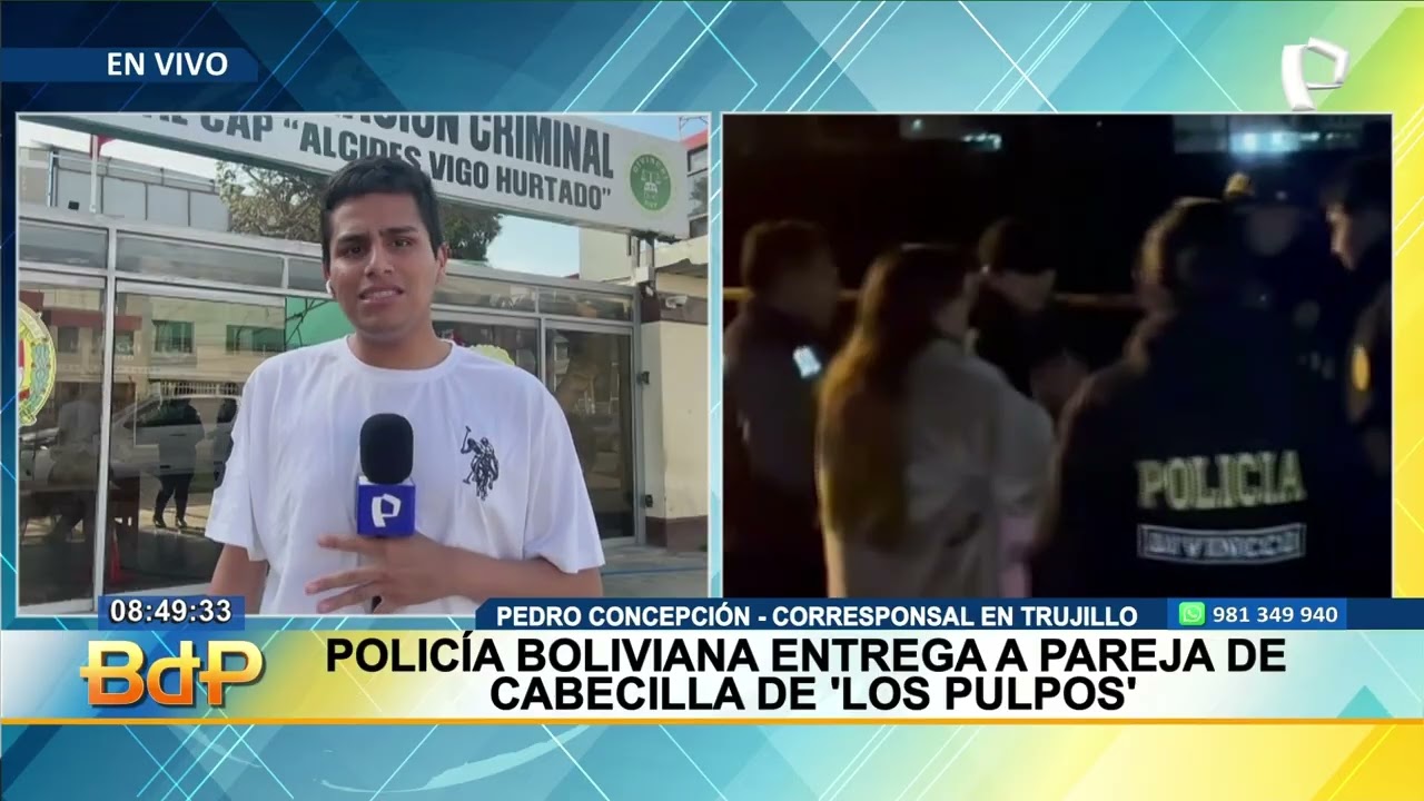 Los Pulpos: capturan en Bolivia a novia de ‘Jhonsson’, cabecilla de la temida organización criminal