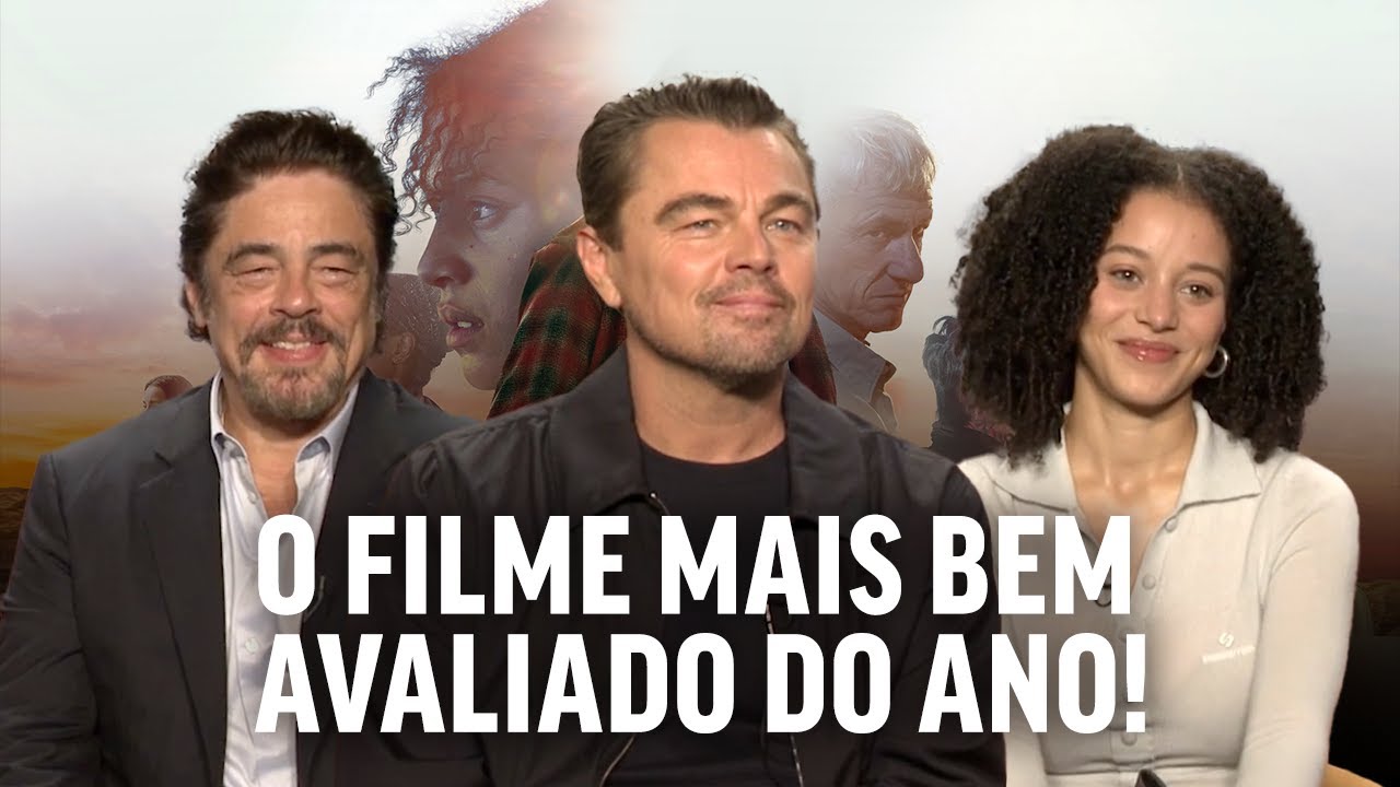 UMA BATALHA APÓS A OUTRA JÁ É O MELHOR FILME DO ANO?! | Entrevista com Leonardo DiCaprio e elenco