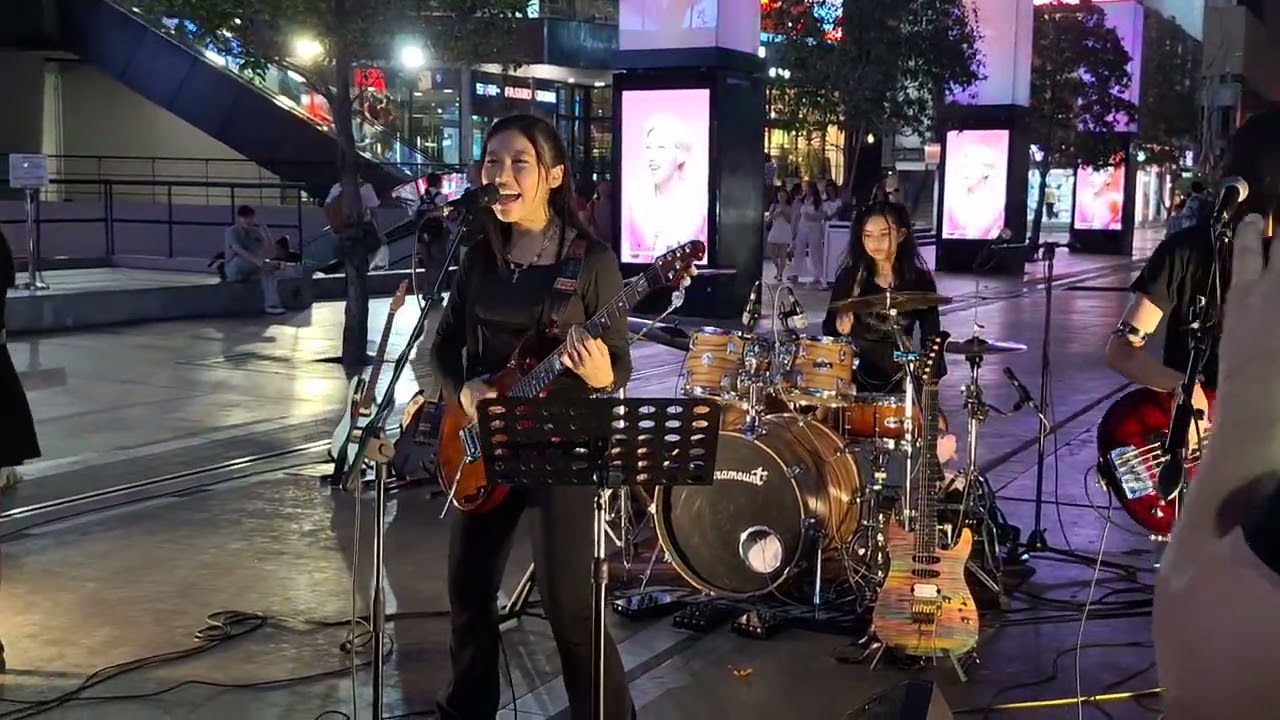 Final Countdown  แฟนเพลงขอมาจัดให้ 4สาวพันธุ์ร็อค น้องเพชร Petch. & Band 