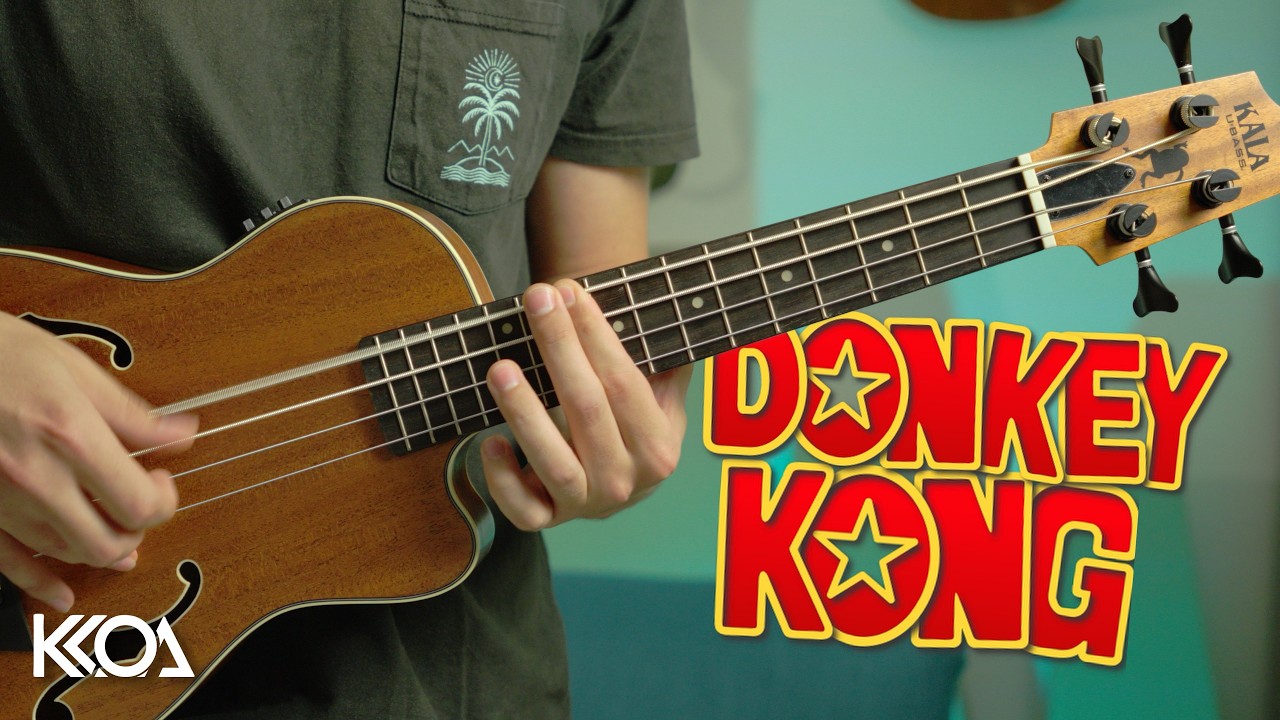 Going Full BANANZA on Ukulele ( Donkey Kong )