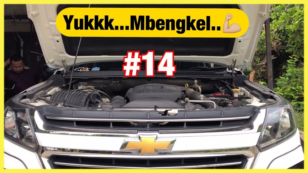 Mbengkel #14 :Ganti Oli Mesin| Filter Oli&Solar| Filter Udara&kabin|Trailblazer 2017| @Om Darpo👍😎