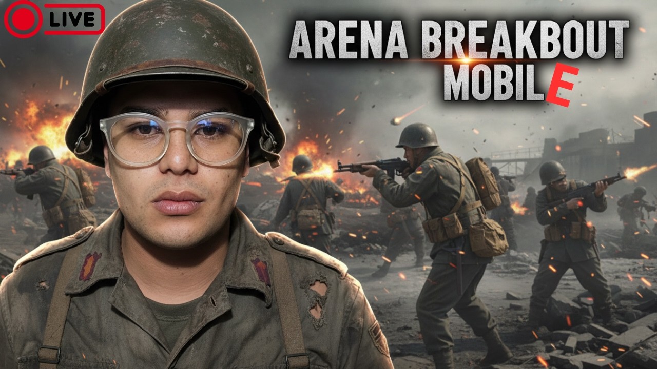 🔥 ARENA BREAKOUT MOBILE EN VIVO! NOVATO PERO CON SUERTE 😎💣