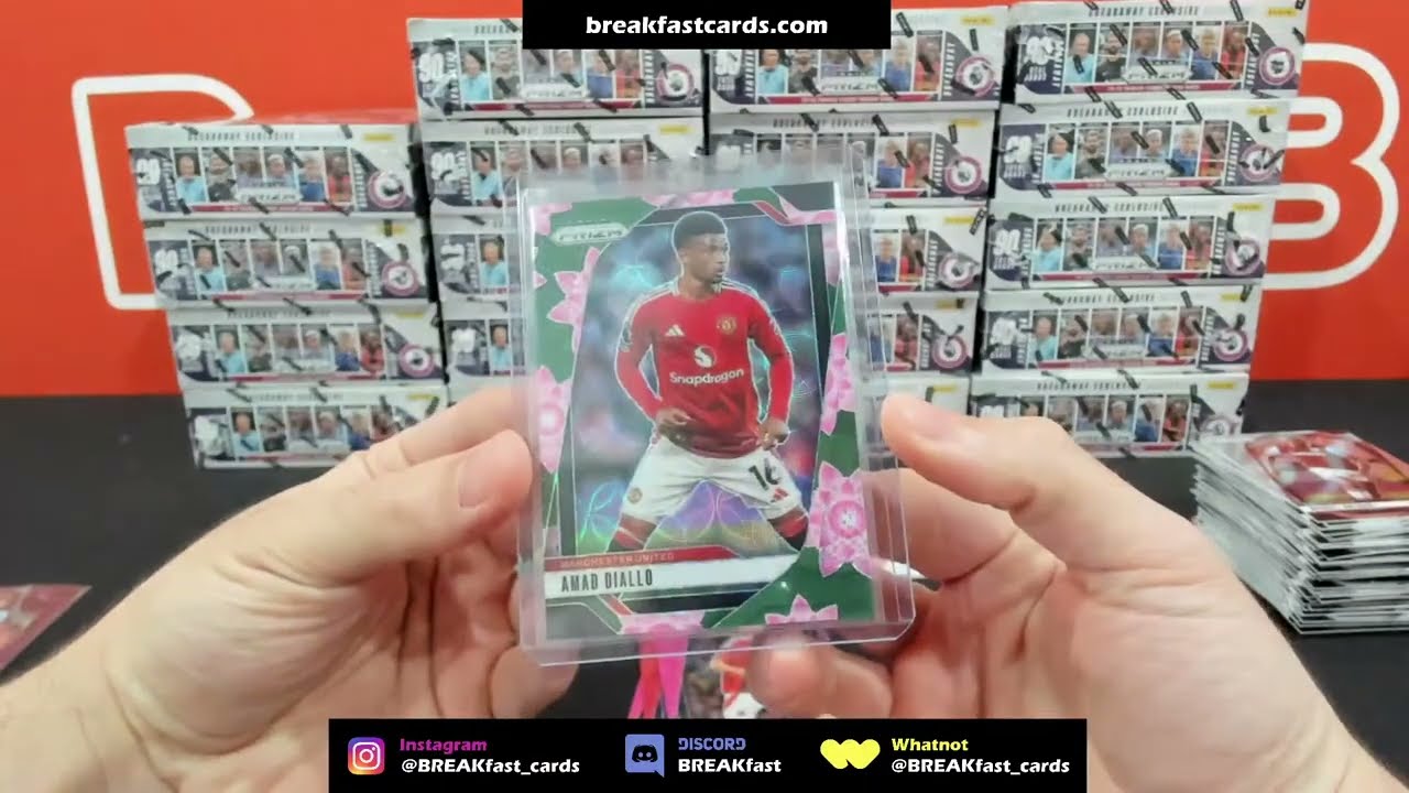 GROUP BREAK # 239 - 24-25 Prizm EPL Soccer Breakaway Case (20-box) PYT / PYP & PERSONAL # 574-577