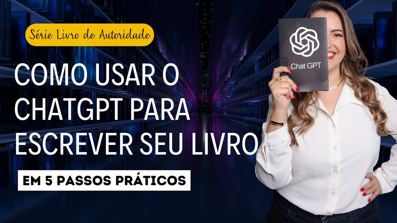5 passos para usar o ChatGPT para escrever seu LIVRO (livro com IA)