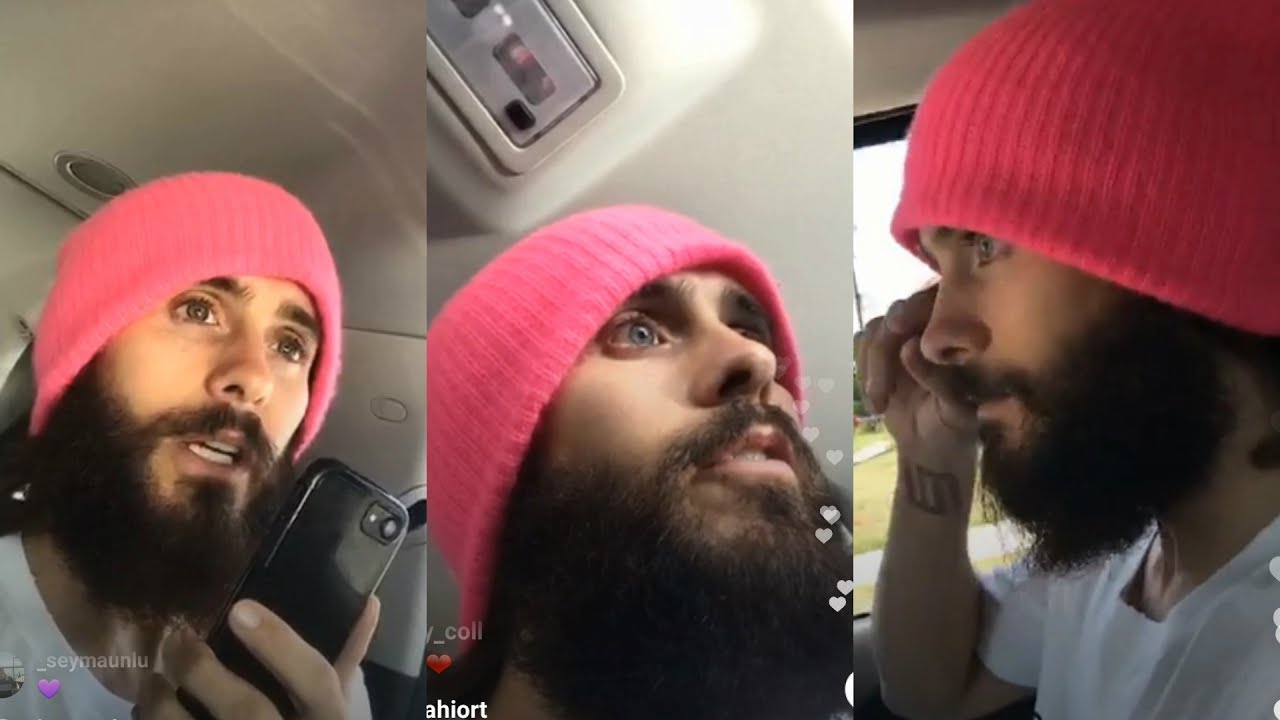 Jared Leto | Instagram Live Stream | 30 June 2017
