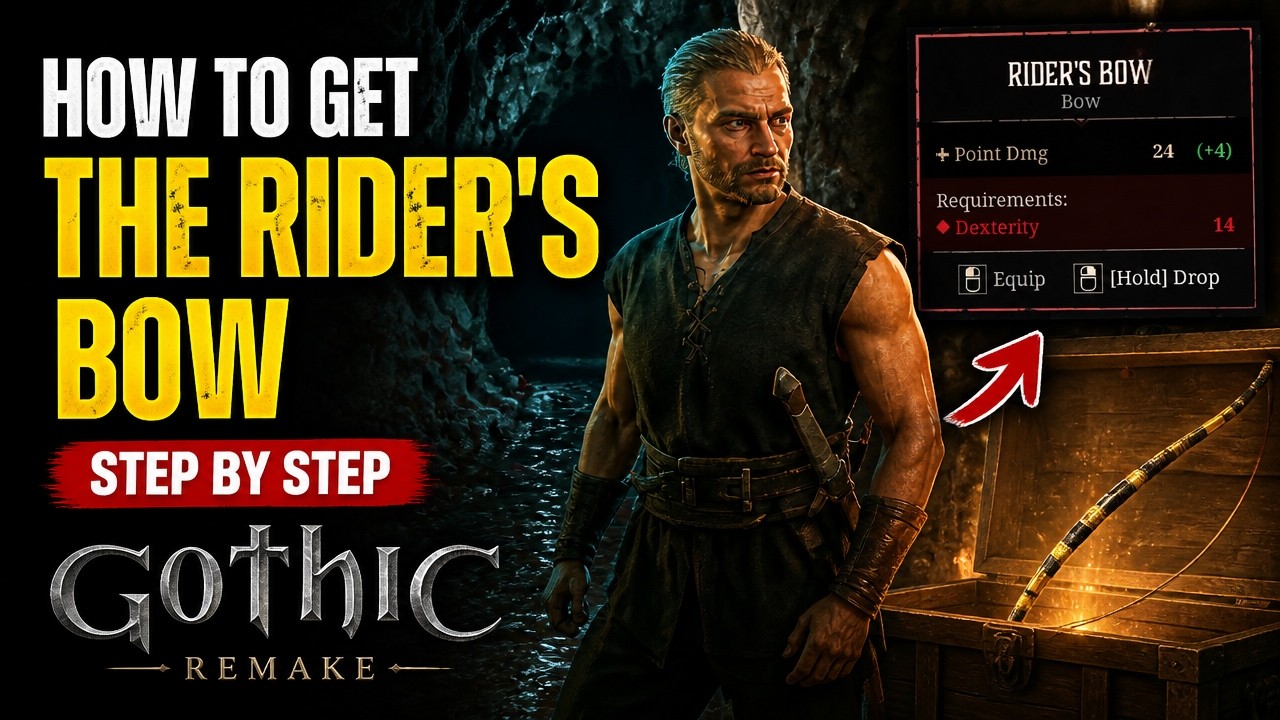 How to GET THE RIDER'S BOW in Gothic 1 Remake (Step by Step)
