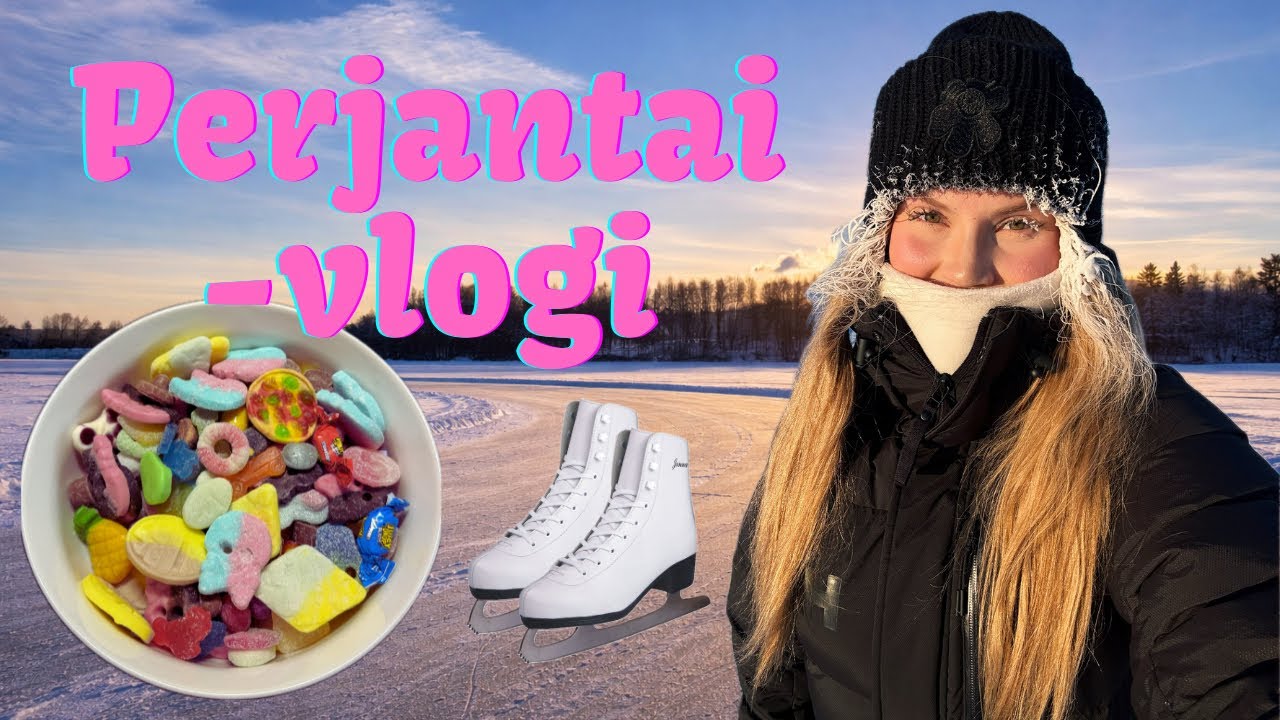 VLOGI | OPISKELUA, LUISTELUA & BUBSEJA TAMPEREELLA📚⛸️🍬