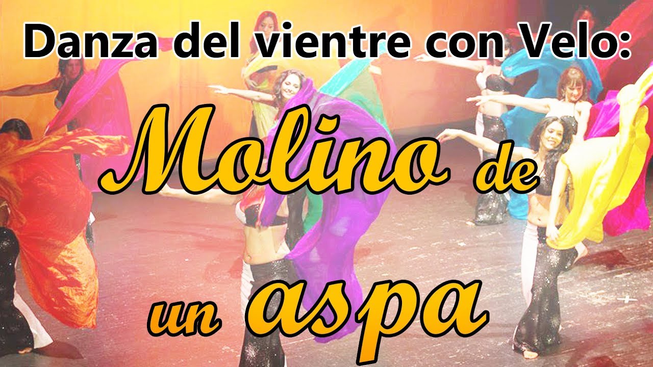 Vuelta con VELO: Medio MOLINO | Tutorial de danza del vientre con VELO | Aprende a bailar bellydance