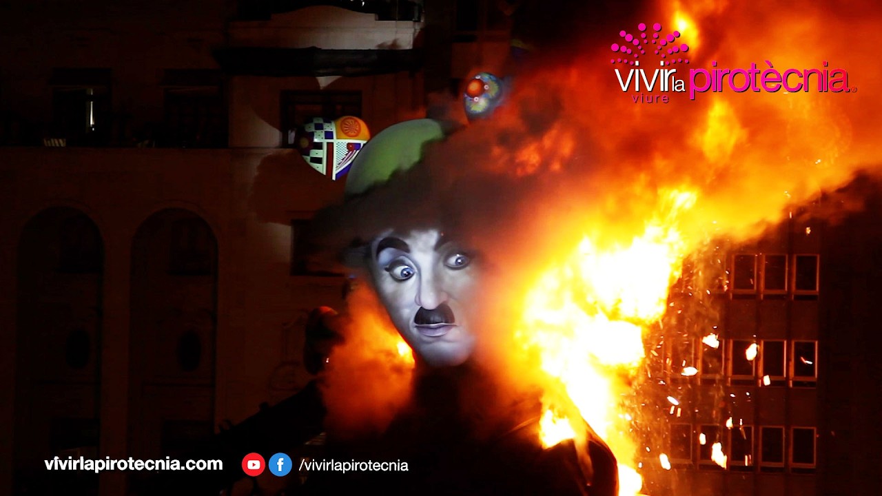 Fallas Valencia 2026 Nit de la Cremá 2026 Falla Municipal HOPE Pirotecnia Hermanos Caballer