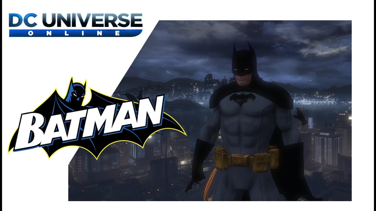 DCUO Styles: Modern Batman