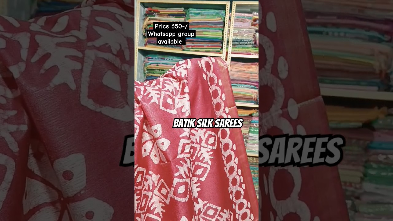 katan batik saree manufacturer #maroonsaree  #silkblousedesign #sarees