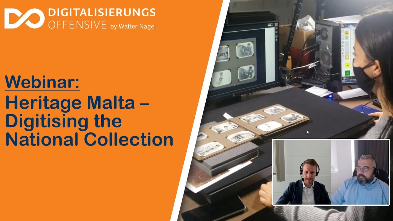 Webinar-Mitschnitt: Heritage Malta - Digitising the National Collection