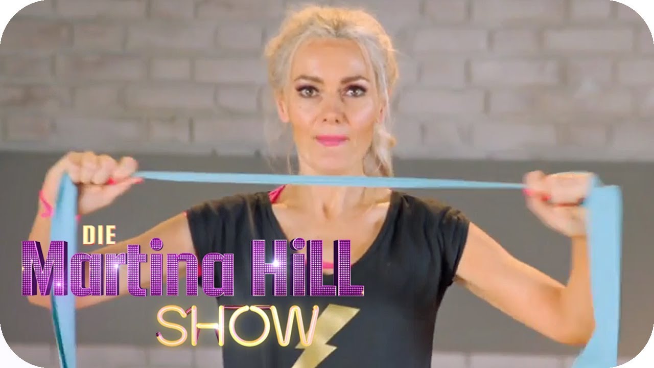 Fitness Workout für die Ohren: Jamie Powers zeigt euch wie! | Die Martina Hill Show | SAT.1 TV