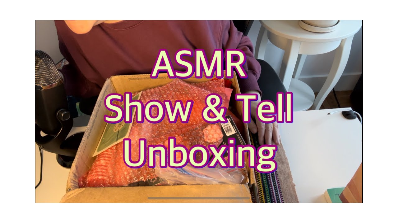 ASMR-демонстрация и распаковка подарка