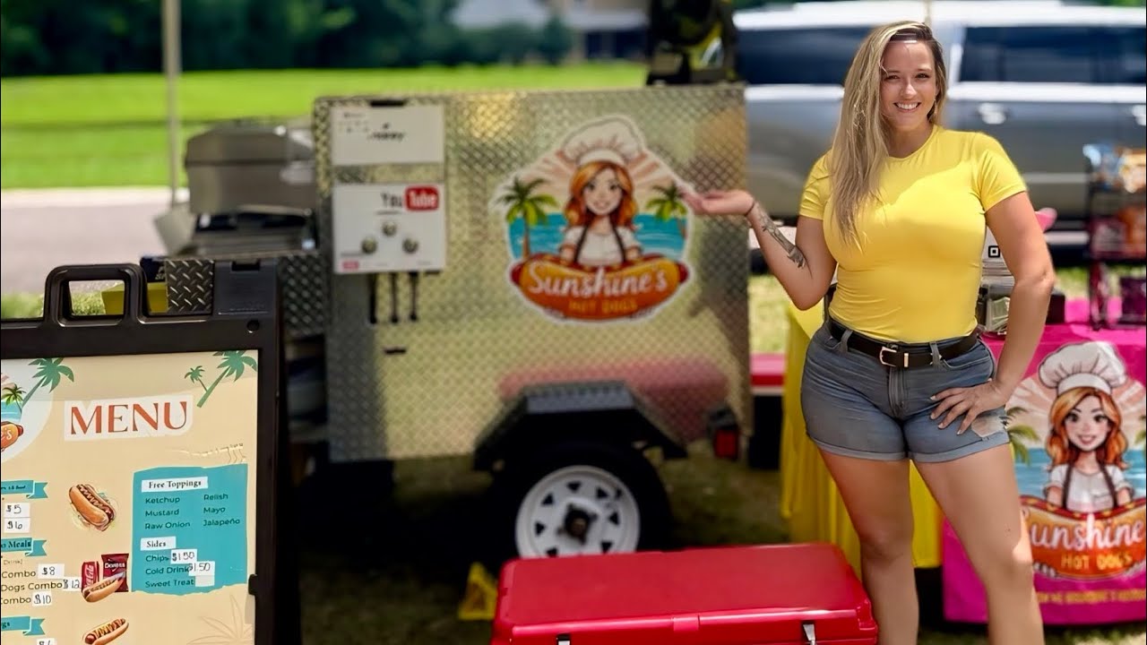 Slow Day on the Hot Dog Cart… Until THIS Happened! 🌭💥