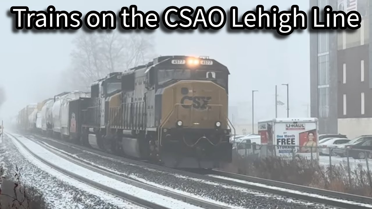 Trains on the CSAO Lehigh Line Part 2 of 3