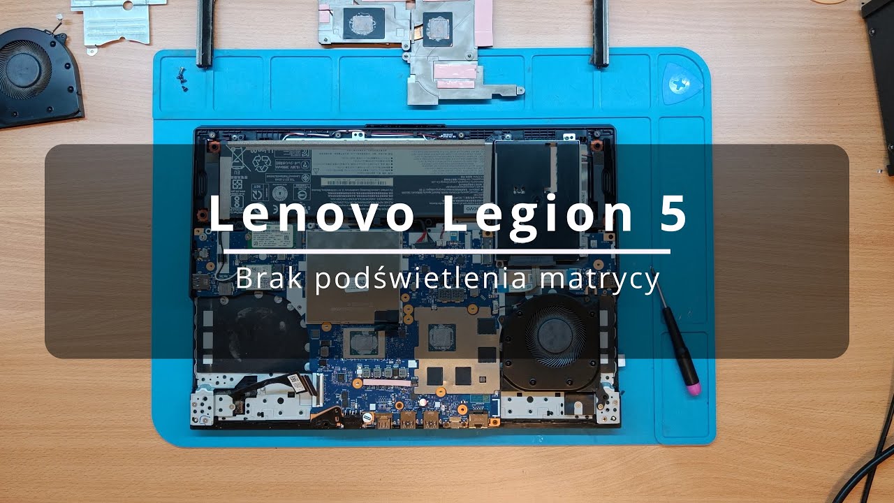 Lenovo Legion - Brak podświetlenia matrycy | No matrix backlight