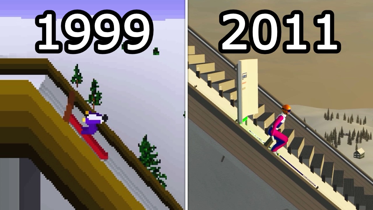 Evolution of Deluxe Ski Jump (1999-2011)