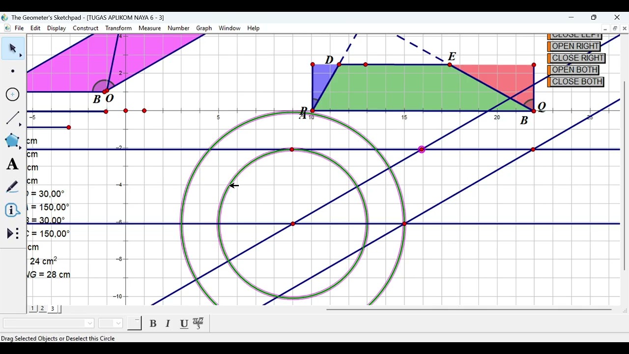 Tutorial Membuat Jajargenjang dengan Sketchpad (GSP)