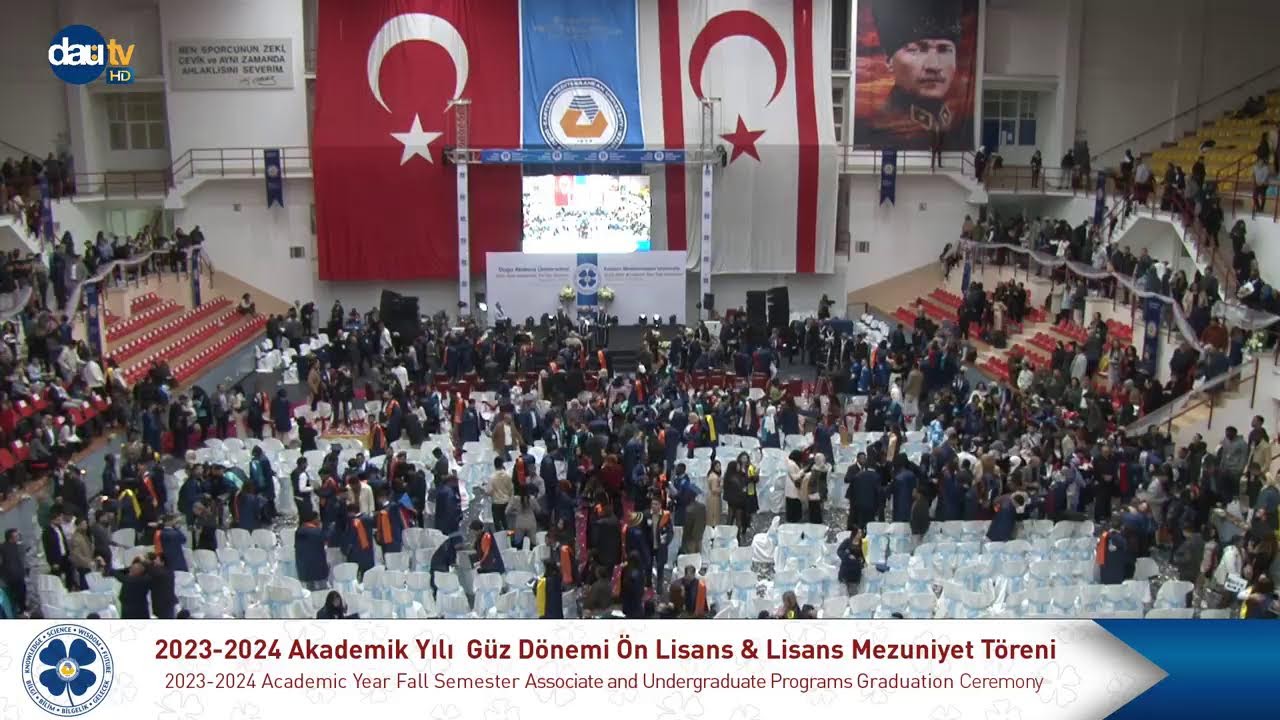 DAÜ Lisans & Önlisans Mezuniyet Töreni -Emu Graduation Ceremony (Associate & Undergraduate Programs)