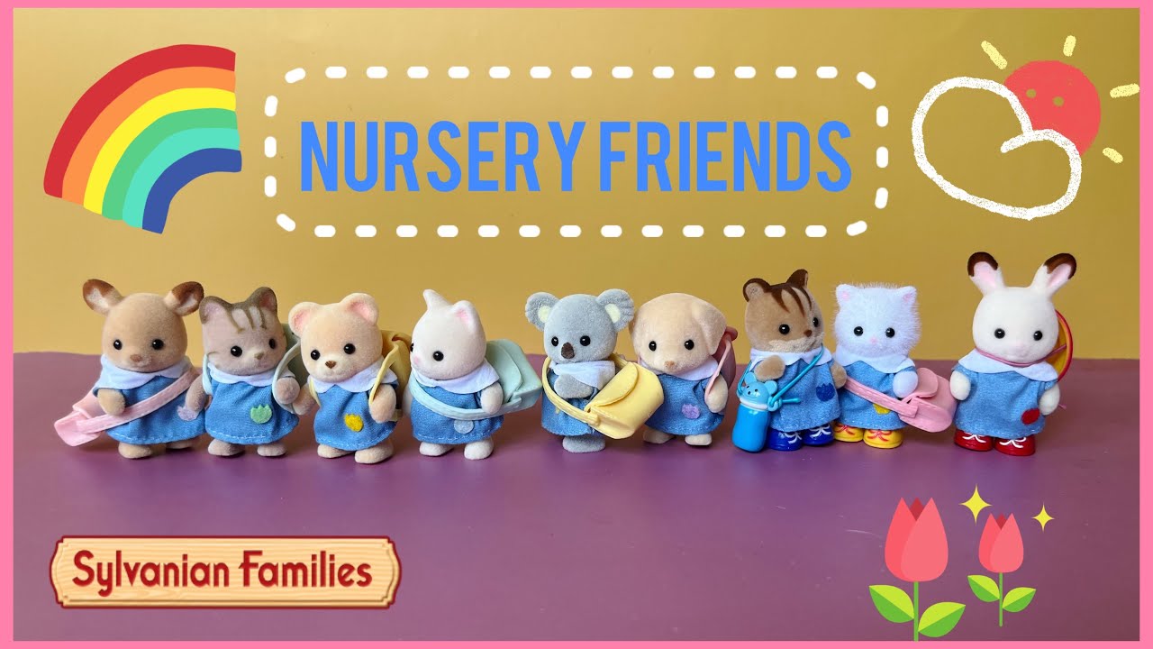 Nursery / Kindergarten Friends 🎒✏️📚[Sylvanian Families] [Calico Critters] [실바니안패밀리]