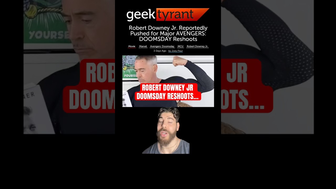 ROBERT DOWNEY JR DOOMSDAY RESHOOTS&hellip;