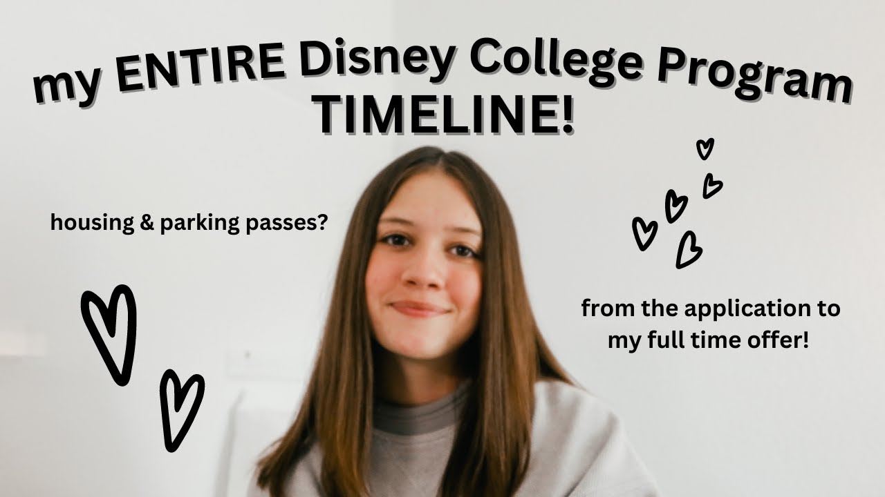 my ENTIRE DCP timeline || from my acceptance to my full time offer
