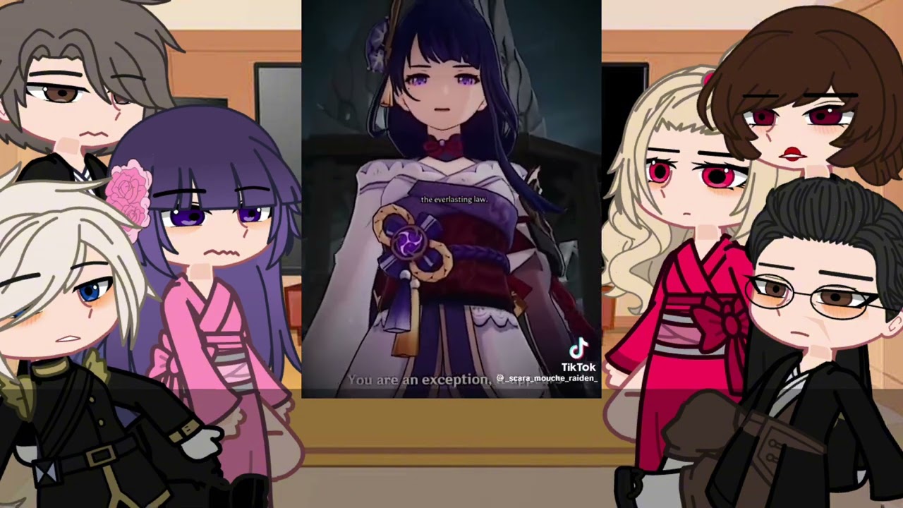 My happy marriage react to Miyo as raiden Ei || part 2? ||