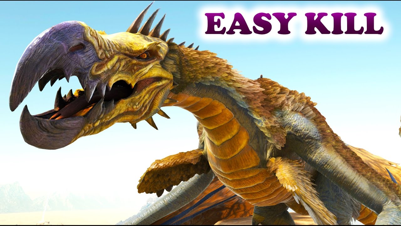 Самый простой способ убить Додовиверну в ARK! (Ark Fear Evolved 2 2016) Легкое убийство Додовиверны