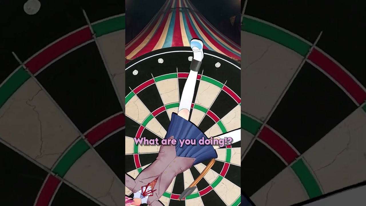 Never Trust Yuri with Axes!!!🎪(DDLC Voiced Animation) 