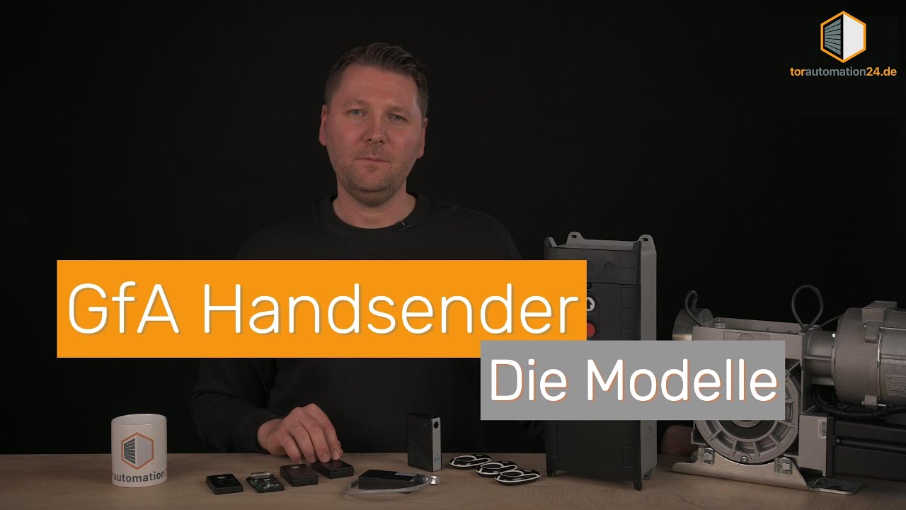 Alle Handsender-Modelle von GfA Elektromaten im Vergleich!
