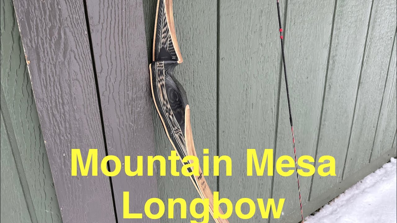 Mountain Mesa Longbow, 3 Rivers Archery, TTT String