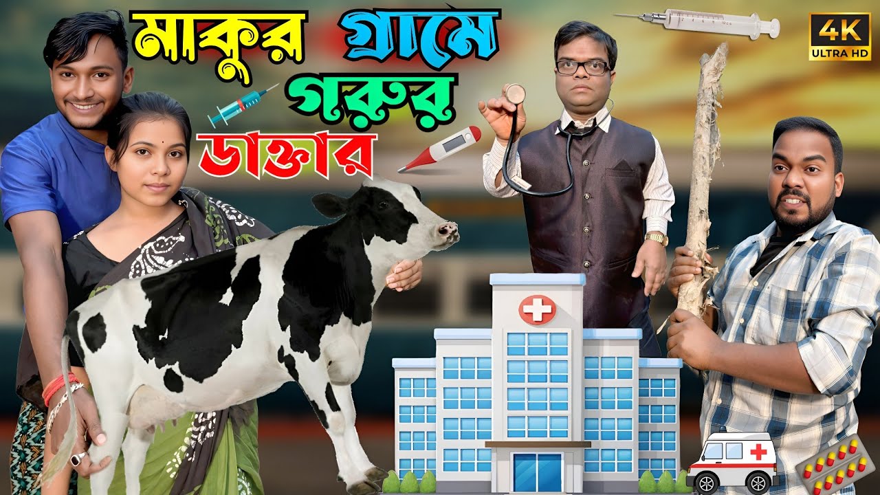 মাকুর গ্রামে পশুর ডাক্তার | মেদিনীপুরের মাকুর কমেডি | বাংলা নতুন নাটক | Medinipurer Maku 