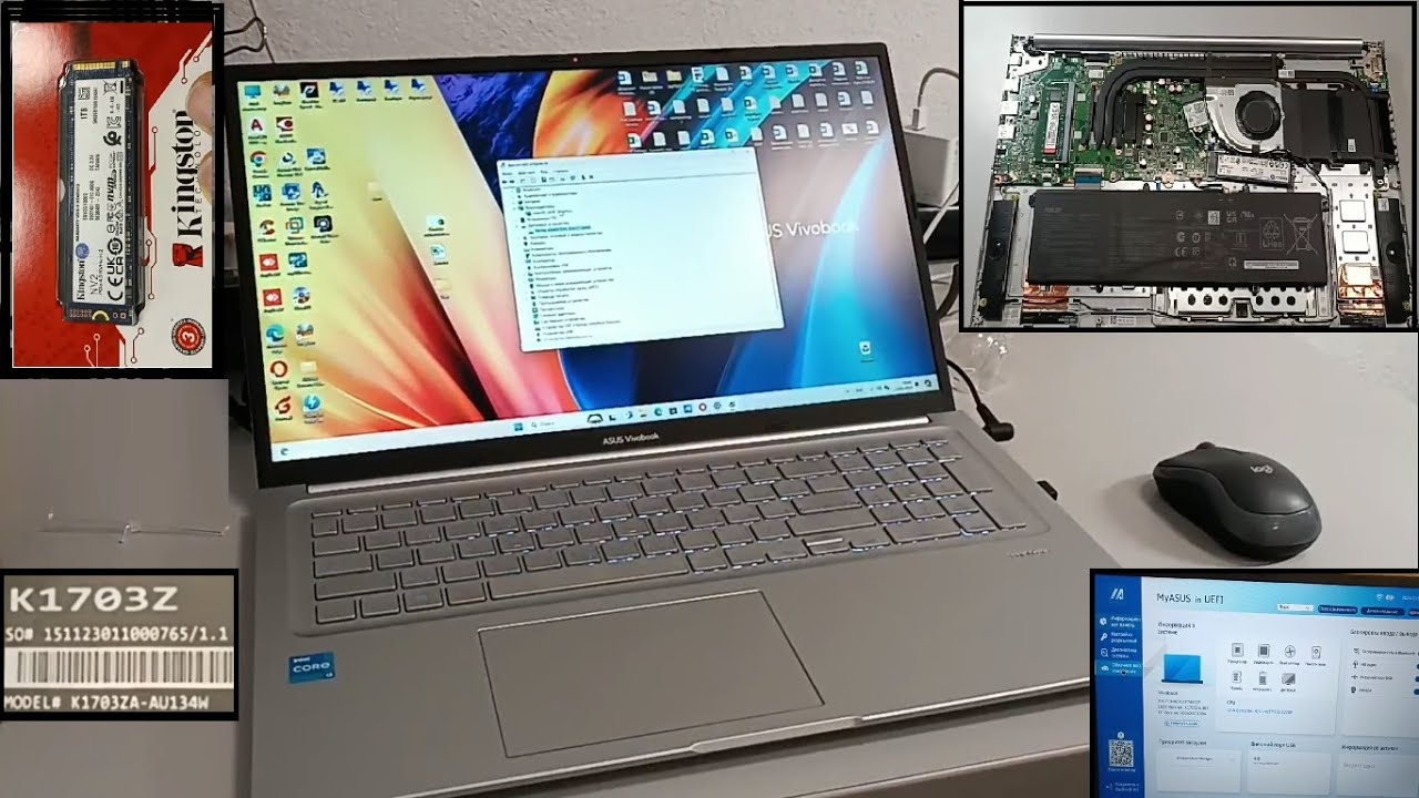 Asus k1703z разбор, обзор, плюсы, минусы, проблемы