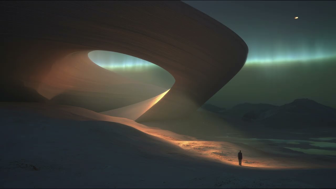 Being Alone on a Distant Planet | Deep Space Ambient for Sleep • 2 Hours