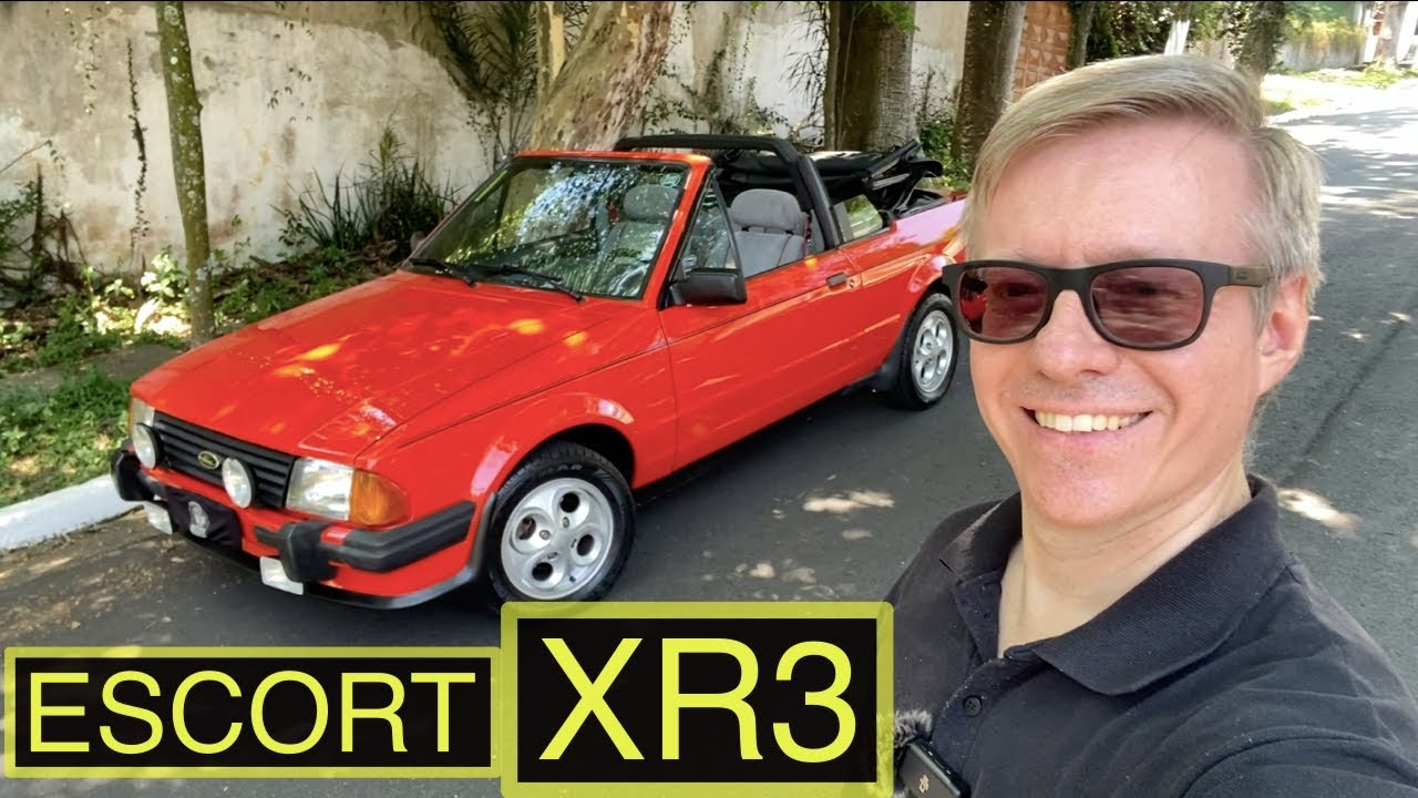 ESCORT XR3: o carisma da versão conversível