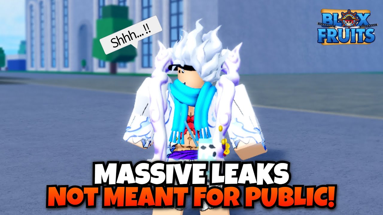 Update 20 MASSIVE LEAKS That Shouldn't Be Public INCIDENT.. (Blox Fruits)