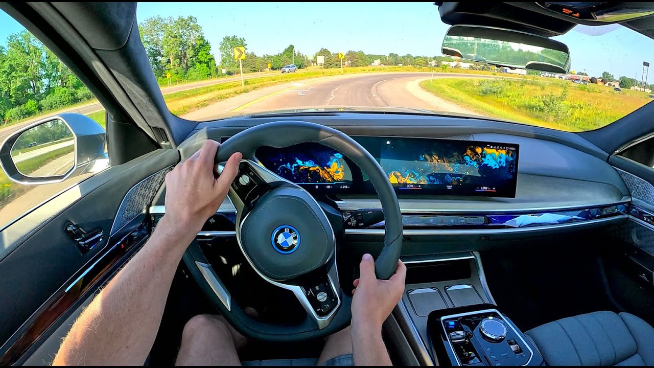 2023 BMW i7 - POV Test Drive (Binaural Audio)