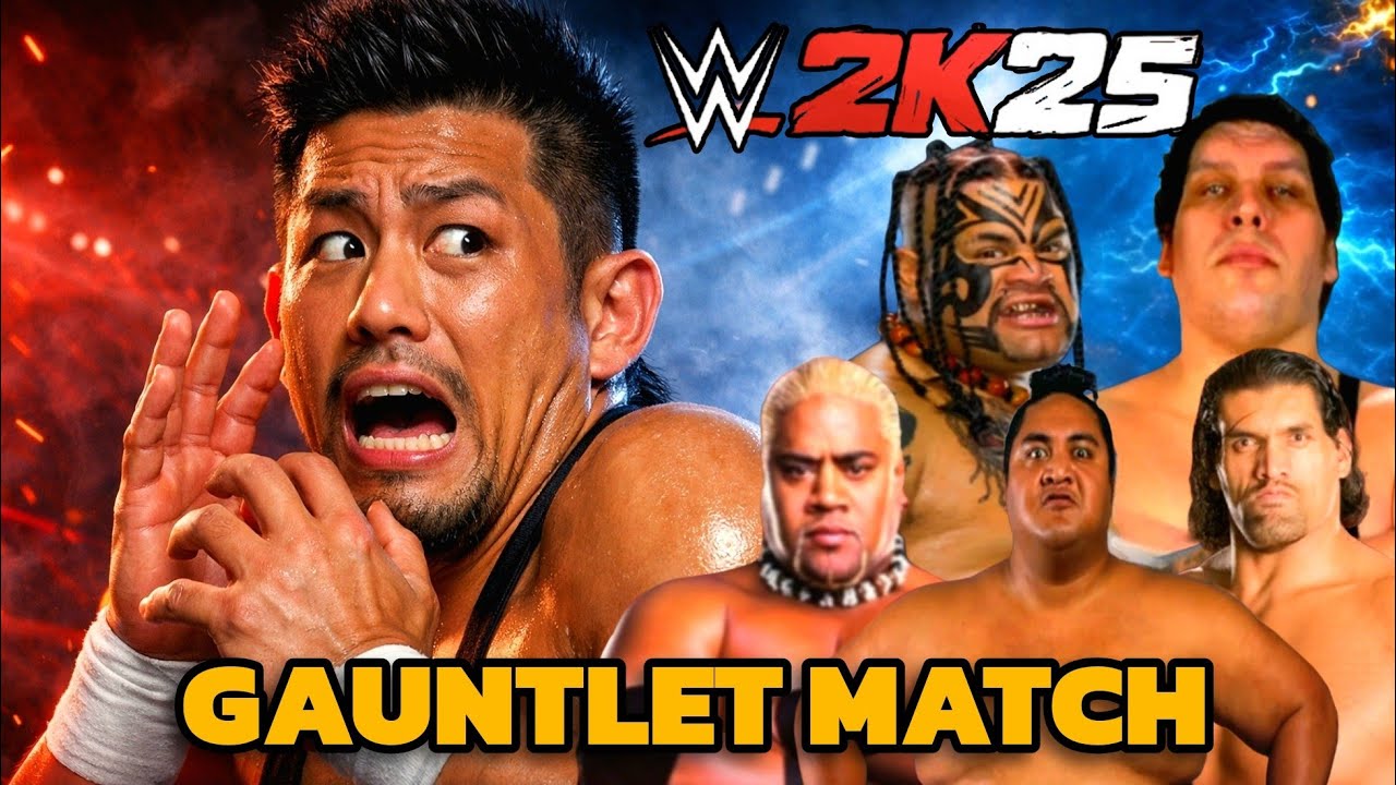 WWE 2K25 MyFACTION World Tour Japan, Nagoya - Hungry Challengers Tour Gauntlet MATCH