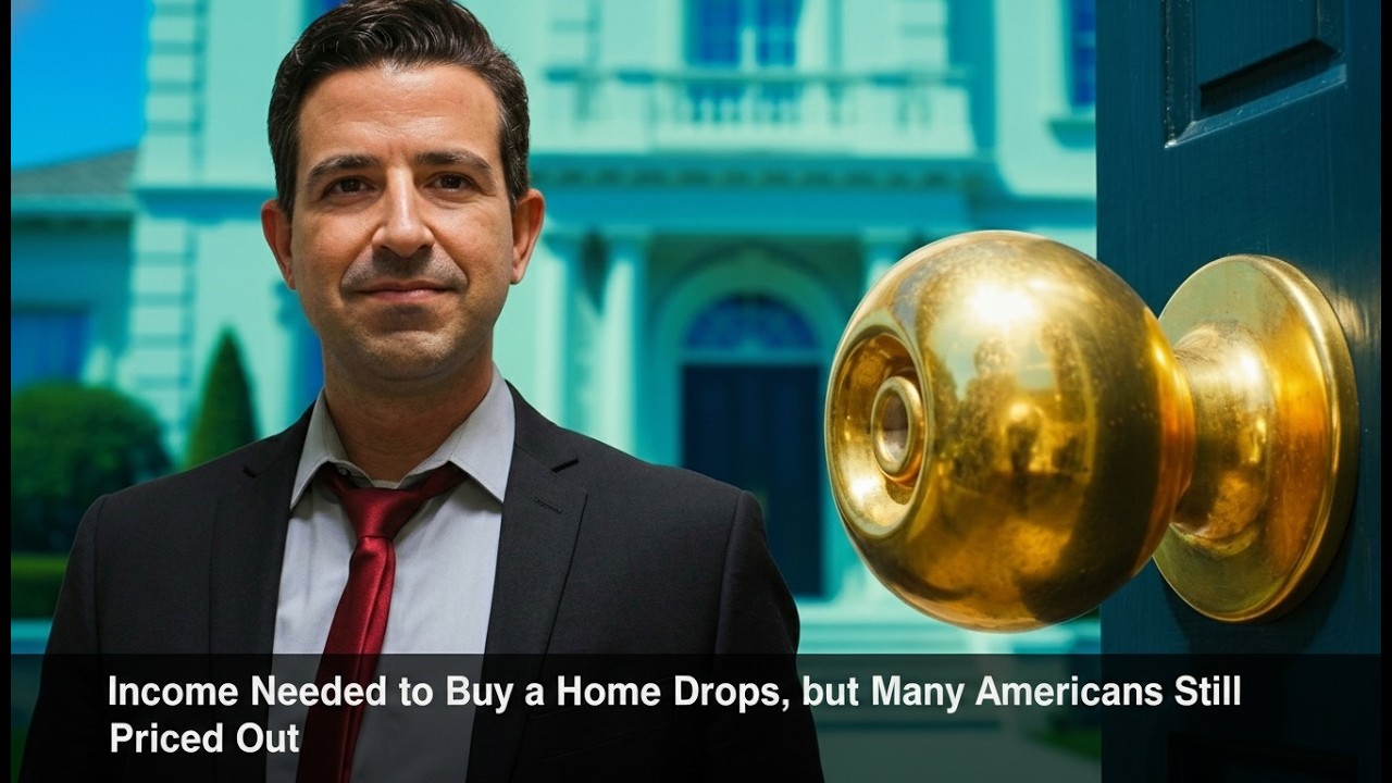 Income Needed to Buy a Home Drops, but Many Americans Still Priced Out