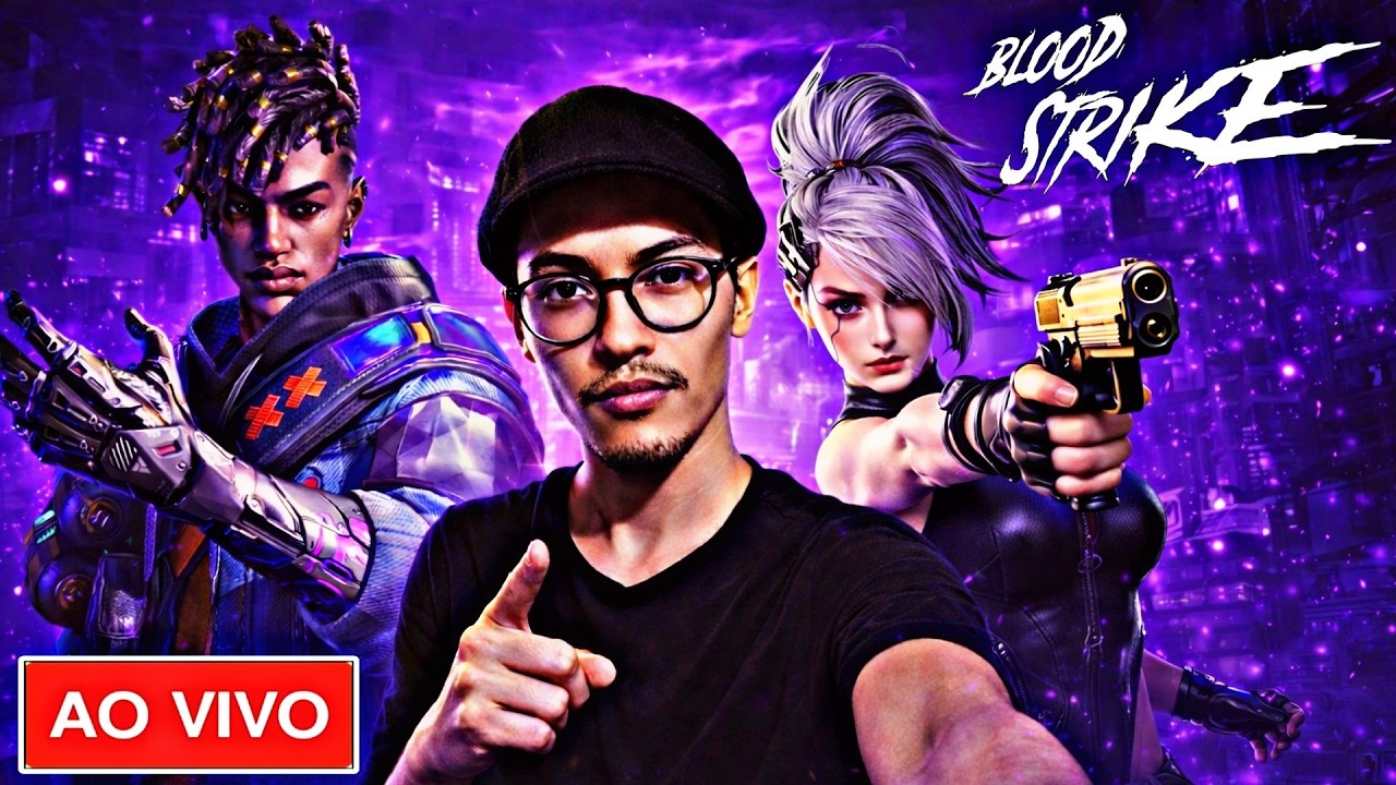 🔴BORA VER COMO TA O JOGO BLOOD STRIKE AO VIVO🔥