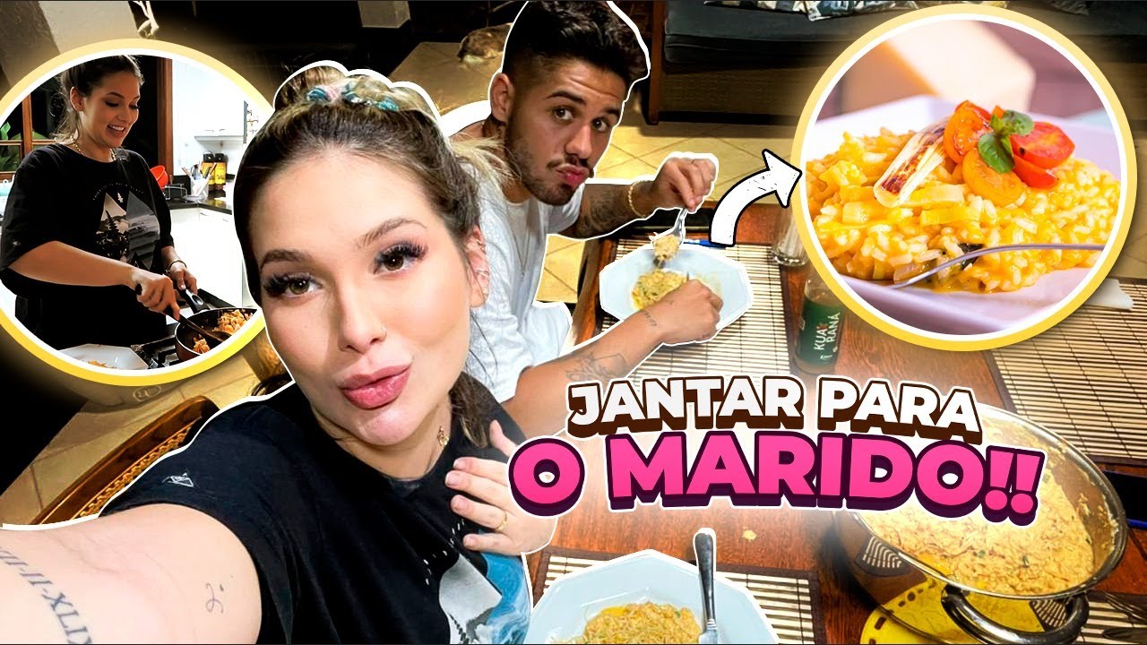 PRIMEIRO JANTAR QUE FIZ PARA O MEU MARIDO!!