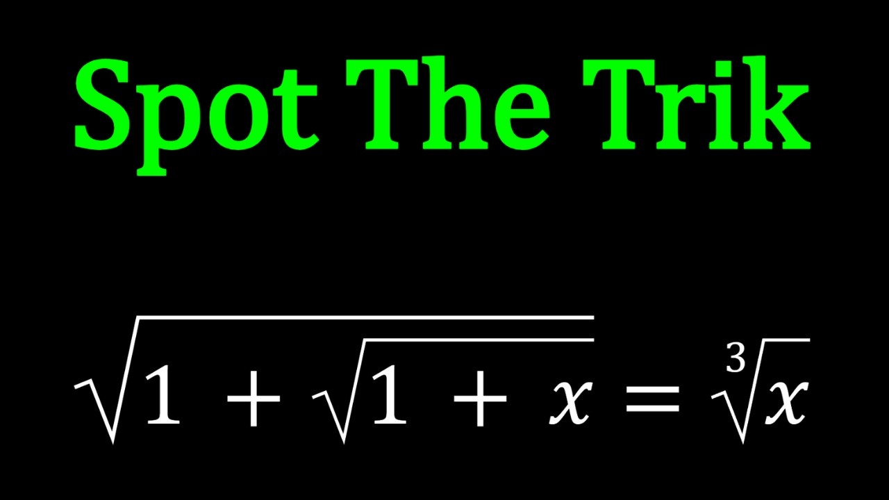 A Challenge From Finnish High School Math Competition