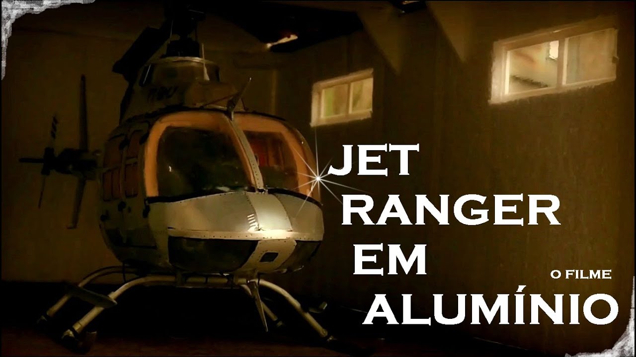 Jet Ranger, carenagem em alumínio de latinhas